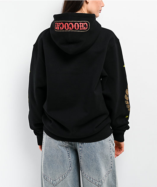 Hello Kitty® & Friends | A.LAB Chococat™ Cowgirl Black Hoodie | Zumiez